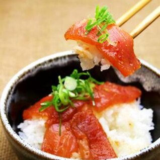 マグロのキムチ醤油付け【キムチ醤油】